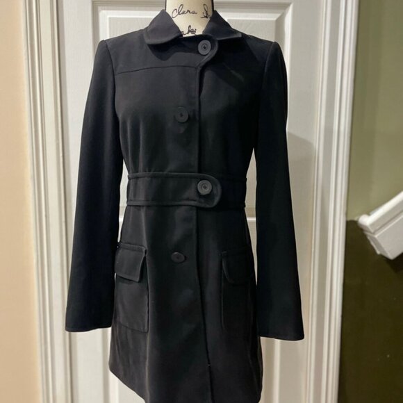 MAX STUDIO ELEGANT MINIMALISTIC COAT BLAZER SIZE 0 XSMALL - Picture 12 of 12